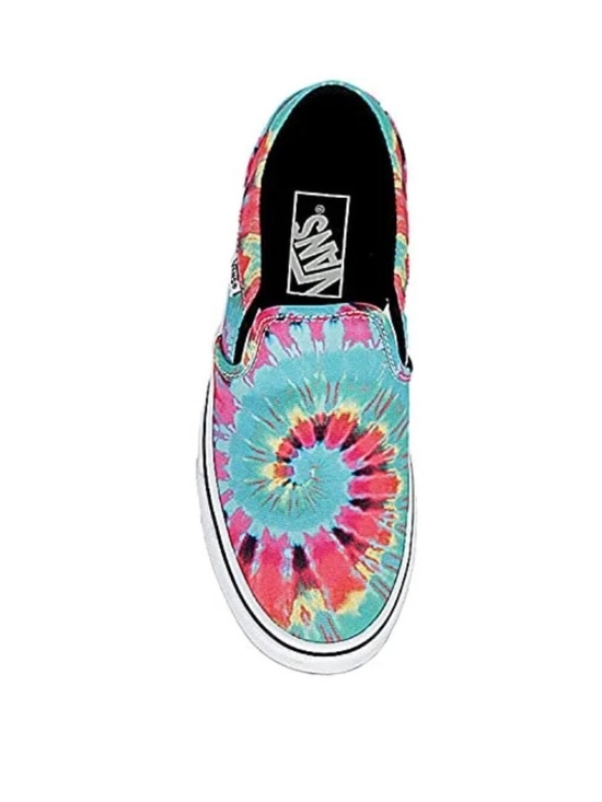 Vans Shoes - Like new vans Asher tie dye slip on